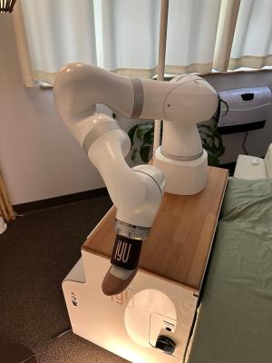 A robot massage arm.