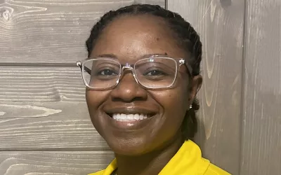 Kimberly Pettway smiles at the camera.