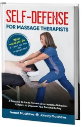 Photo of the cover of the book Self-Defense for Massage Therapists.